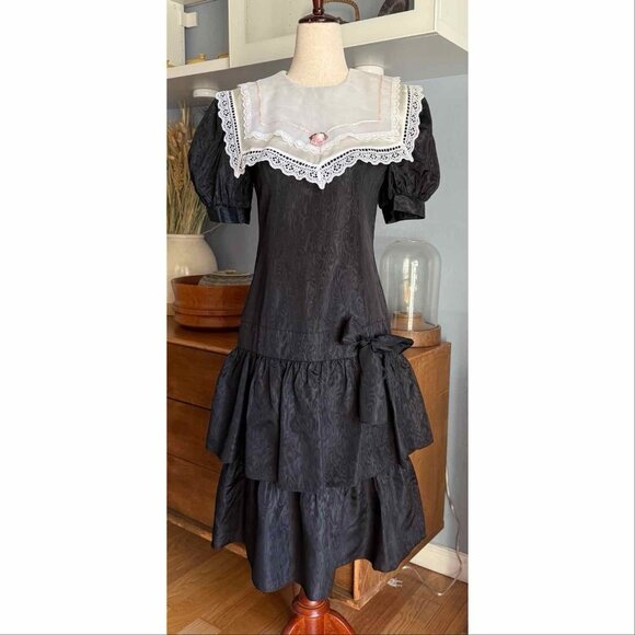 linen dress for wedding guest Amalia Lace Linen Mini Wrap Dress White